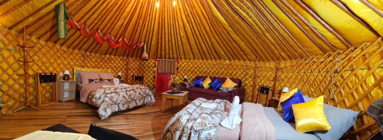Casa Campo Yurt 3 Aconchego Tenda Mongolica Wifi Урубиси Экстерьер фото